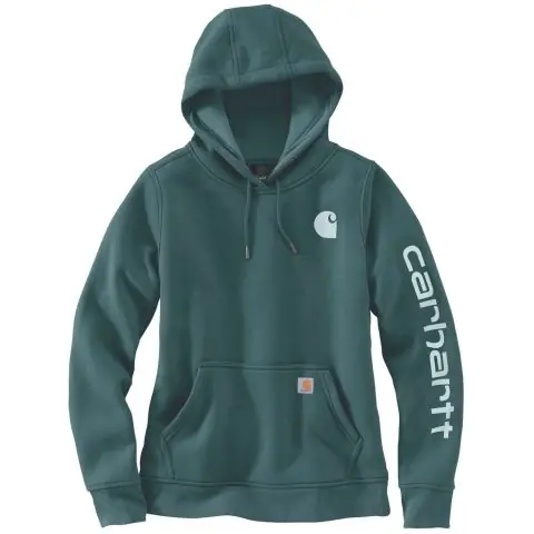 Carhartt Midweight Logo Sleeve Graphic Luvtröja Outlet